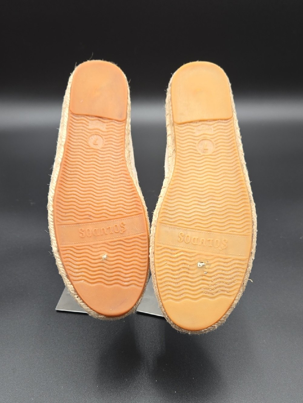 Soludos x Jason Polan Lips & Tongue Embroidered Smoking Slipper Espadrille Sz 7 - Picture 7 of 7